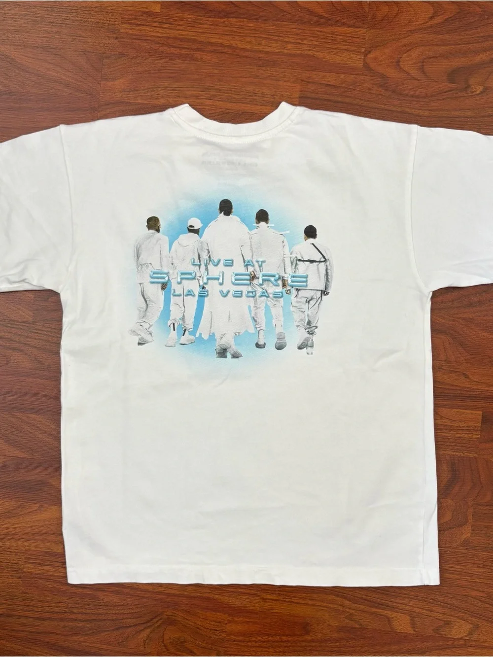 Backstreet Boys Into The Millennium 2025 Las Vegas Sphere Tour T-Shirt Size S